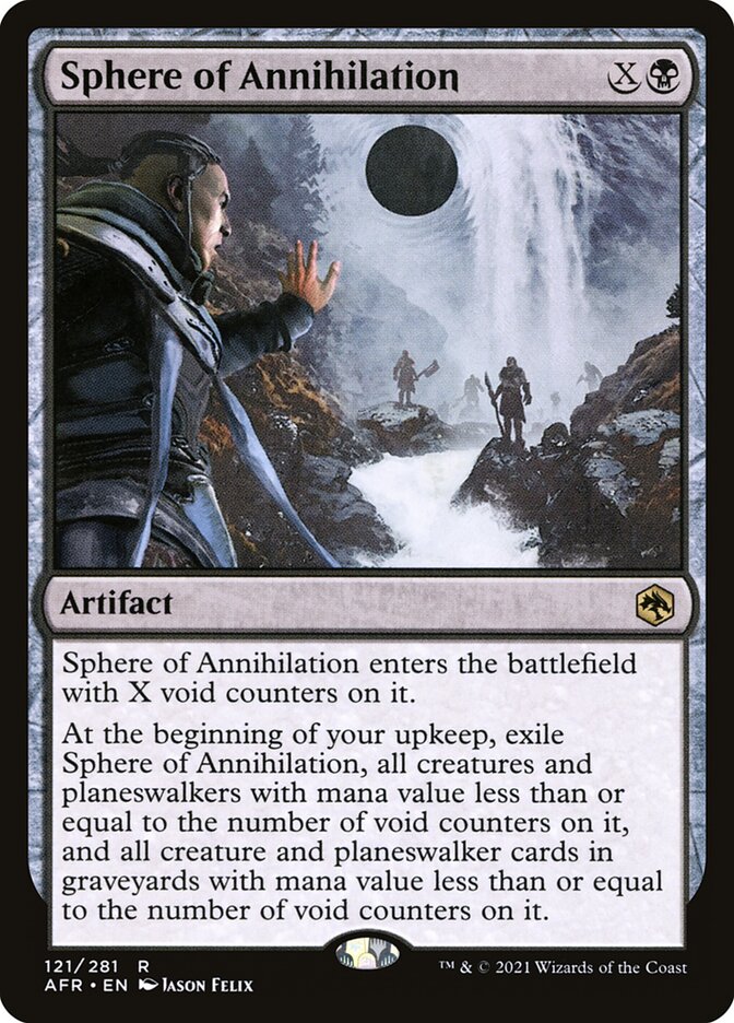 Sphere of Annihilation Foil