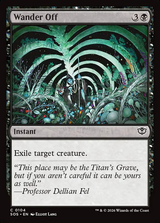 Wander Off Foil