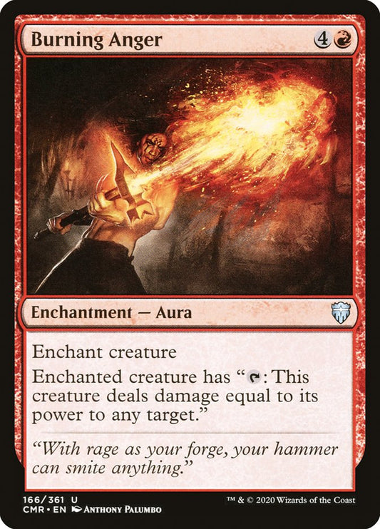 Burning Anger Foil