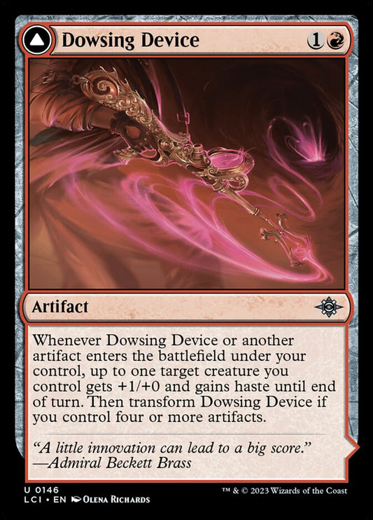 Dowsing Device // Geode Grotto Foil