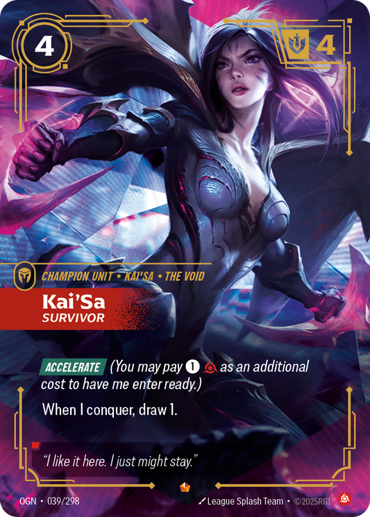 Kai'Sa, Survivor Foil