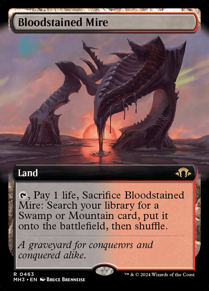 Bloodstained Mire Extended Art