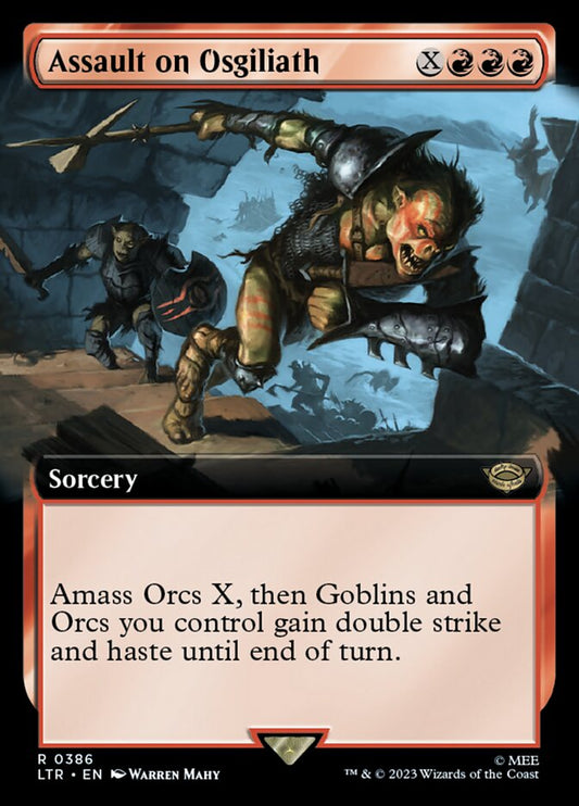 Assault on Osgiliath Extended Art