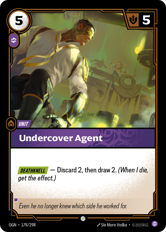 Undercover Agent Foil