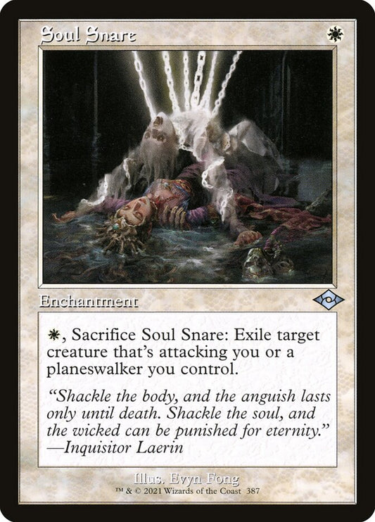 Soul Snare Old Frame Etched Foil