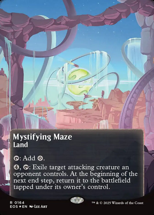 Mystifying Maze Poster Stellar Sights Foil