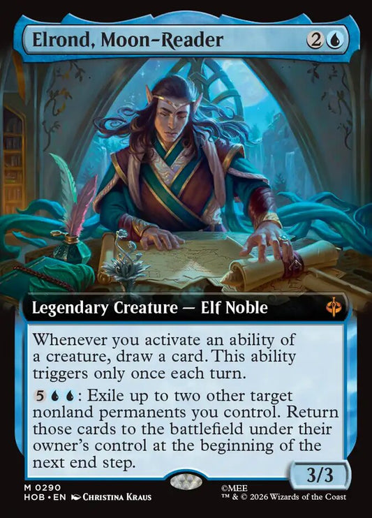 Elrond, Moon-Reader Extended Foil