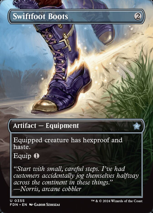 Swiftfoot Boots Borderless Foil