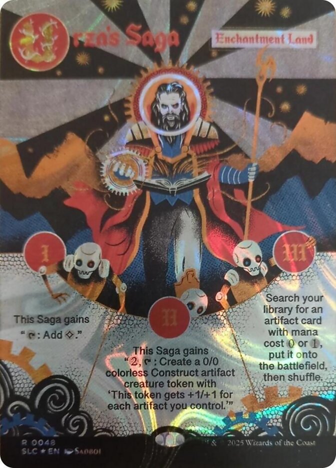Urza's Saga Secret Lair Halo Foil