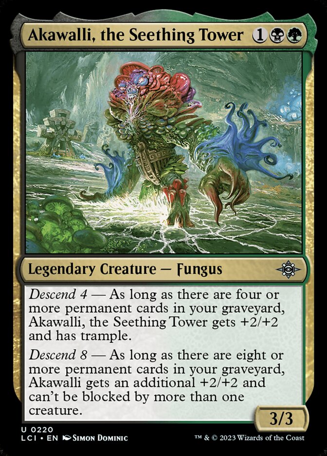 Akawalli, the Seething Tower Foil