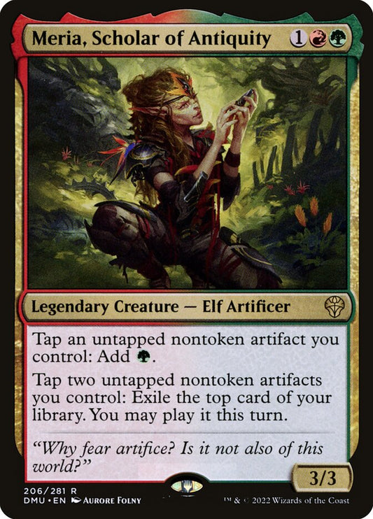 Meria, Scholar of Antiquity Foil