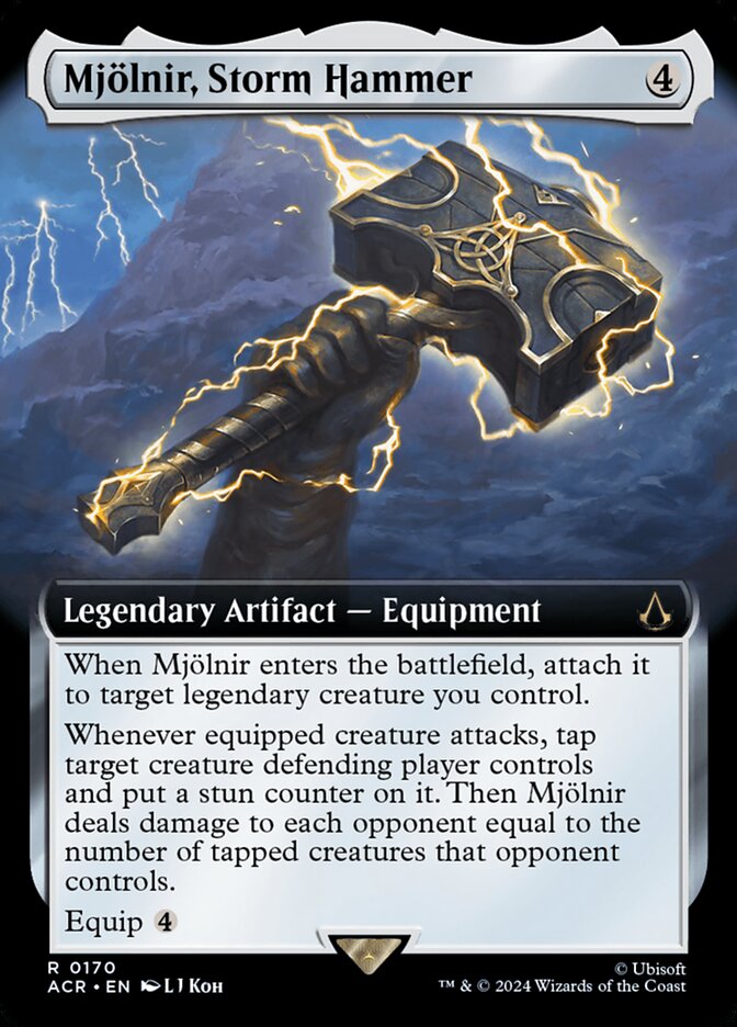 Mjölnir, Storm Hammer Extended Art Foil