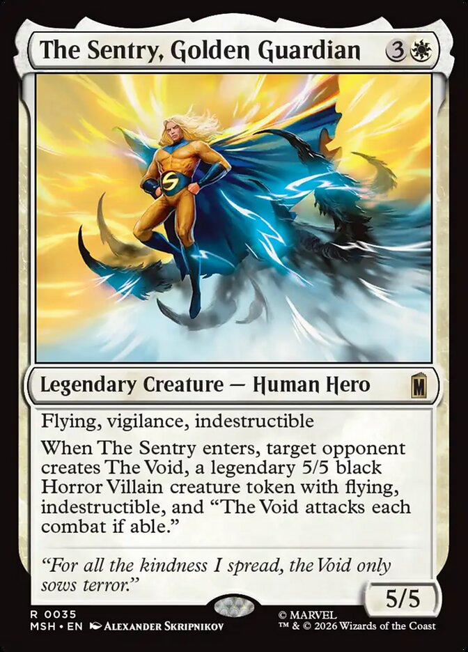 The Sentry, Golden Guardian Foil