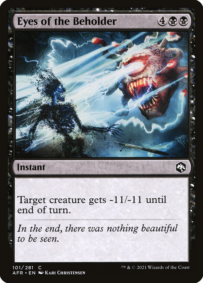 Eyes of the Beholder Foil