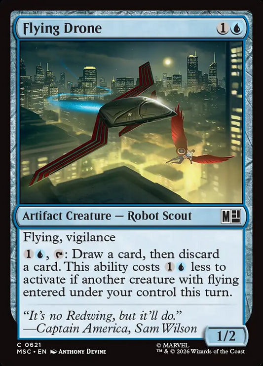 Flying Drone Foil