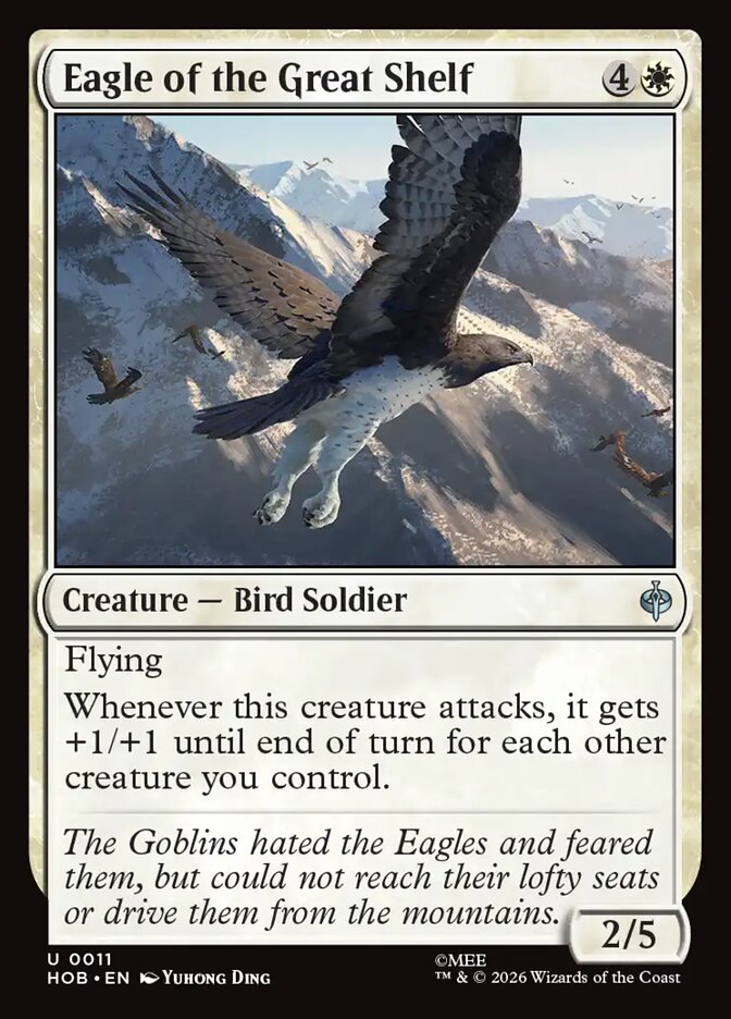 Eagle of the Great Shelf Foil