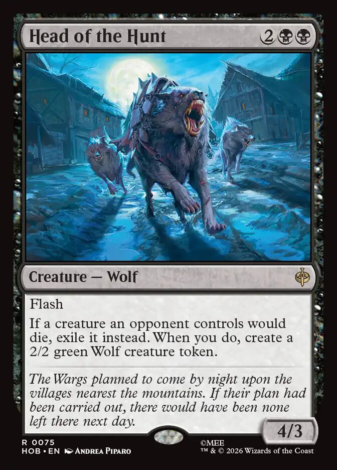 Head of the Hunt Foil
