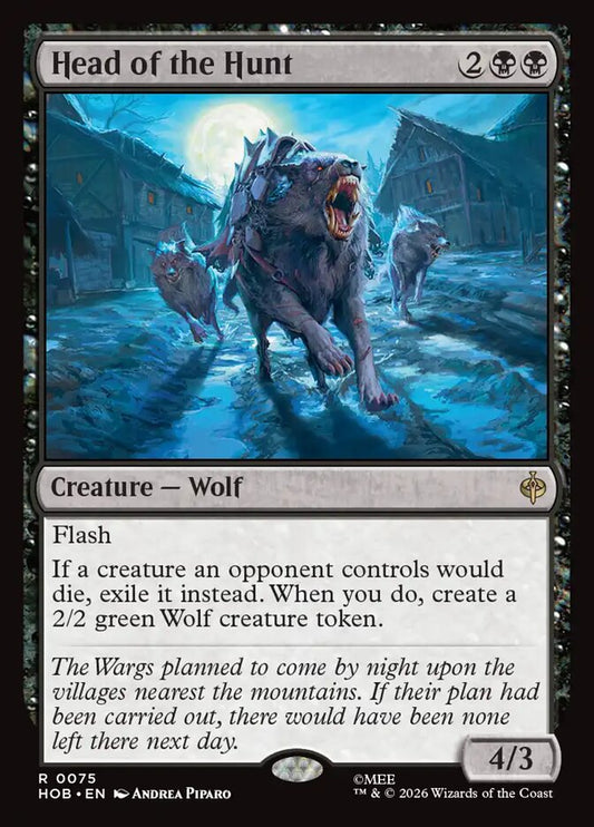 Head of the Hunt Foil