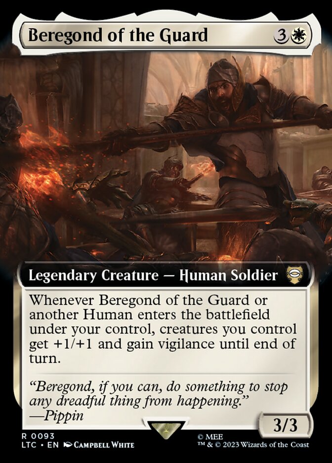 Beregond of the Guard Extended Art