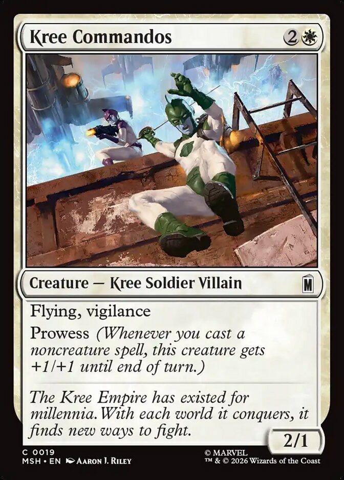 Kree Commandos Foil