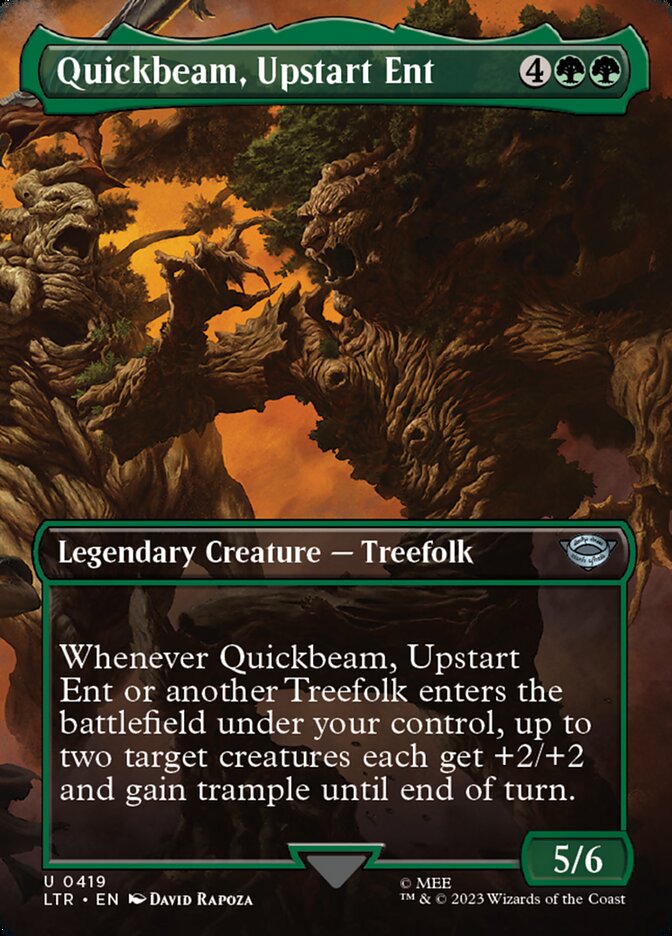 Quickbeam, Upstart Ent Borderless