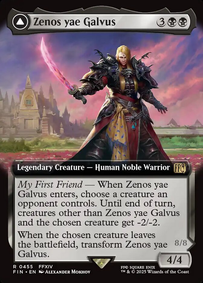 Zenos yae Galvus // Shinryu, Transcendent Rival Extended Art