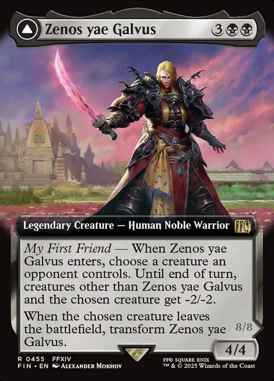 Zenos yae Galvus // Shinryu, Transcendent Rival Extended Art