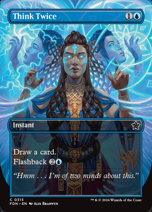 Think Twice Borderless Foil