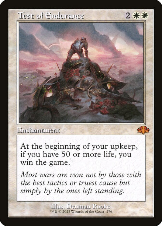 Test of Endurance Old Frame Foil