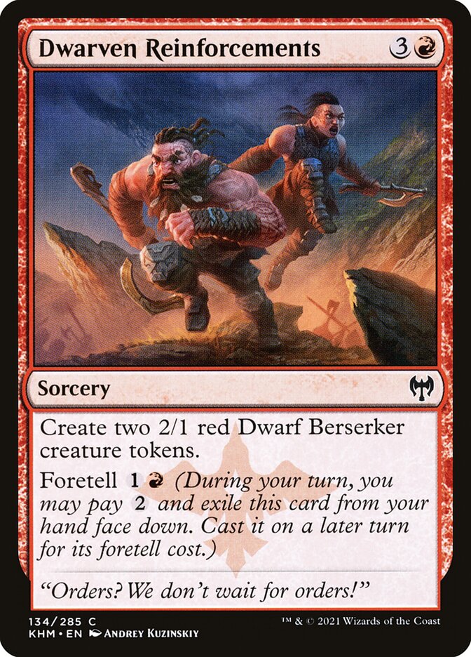 Dwarven Reinforcements Foil