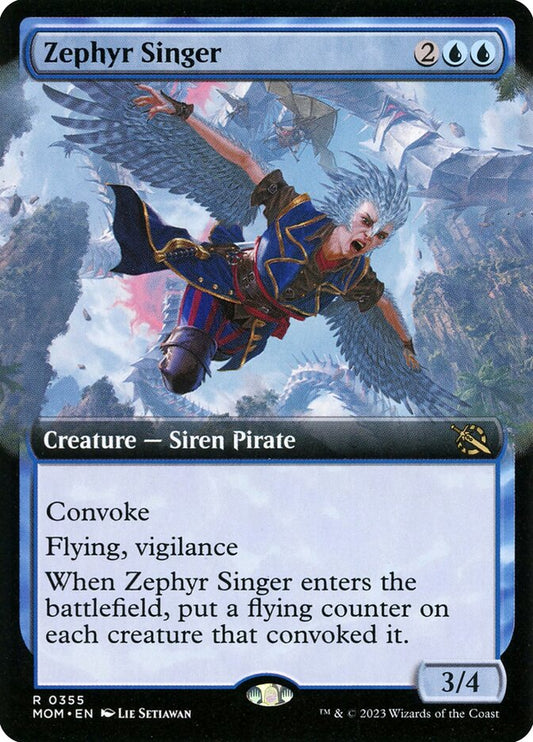 Zephyr Singer Extended Art Foil