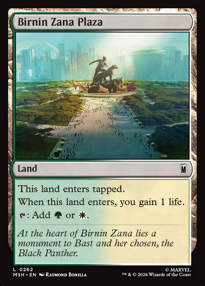 Birnin Zana Plaza Foil