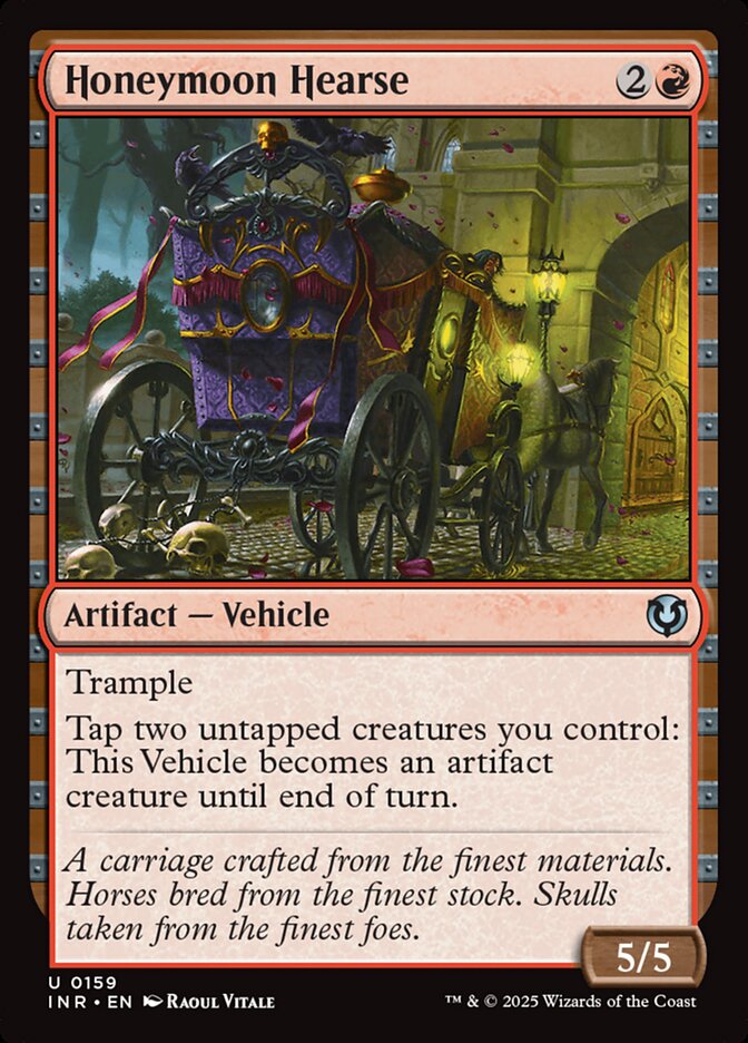 Honeymoon Hearse Foil