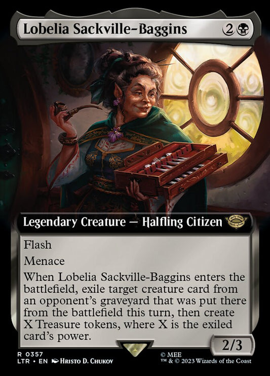 Lobelia Sackville-Baggins Extended Art