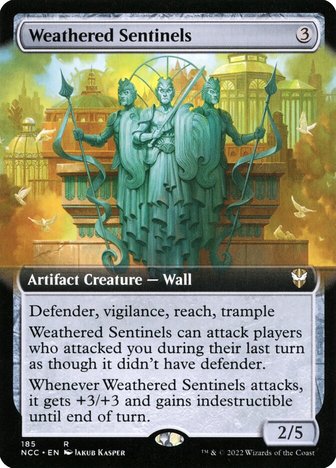 Weathered Sentinels Extended Art