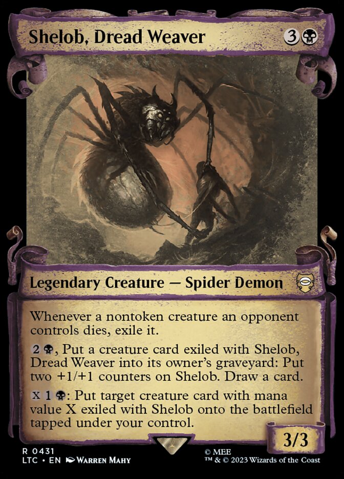 Shelob, Dread Weaver Showcase