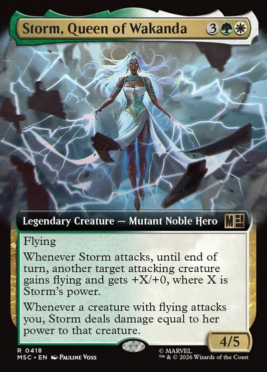 Storm, Queen of Wakanda Extended Art