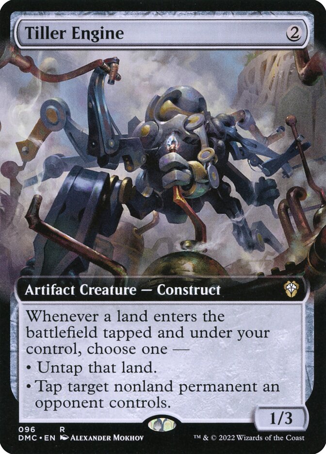 Tiller Engine Extended Art