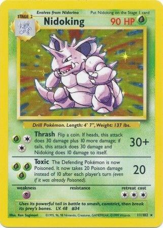 Nidoking foil