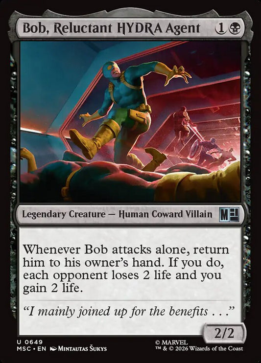 Bob, Reluctant HYDRA Agent Foil