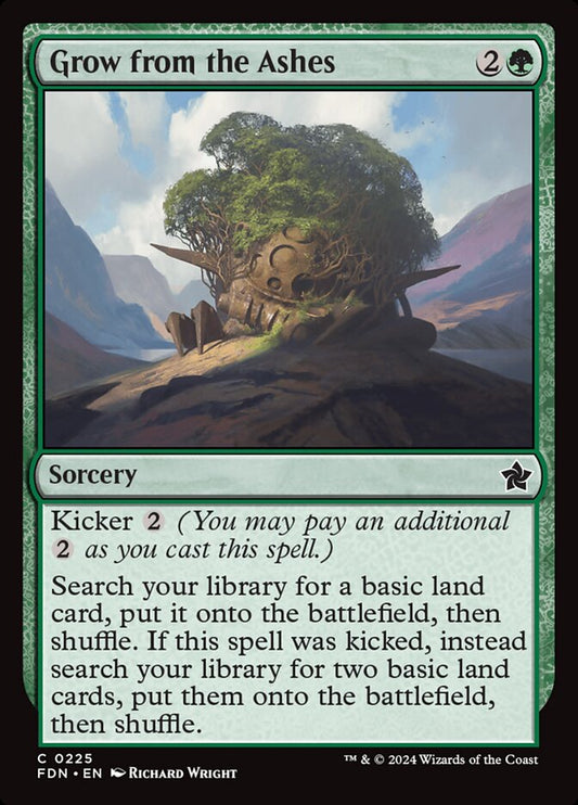 Grow from the Ashes Foil