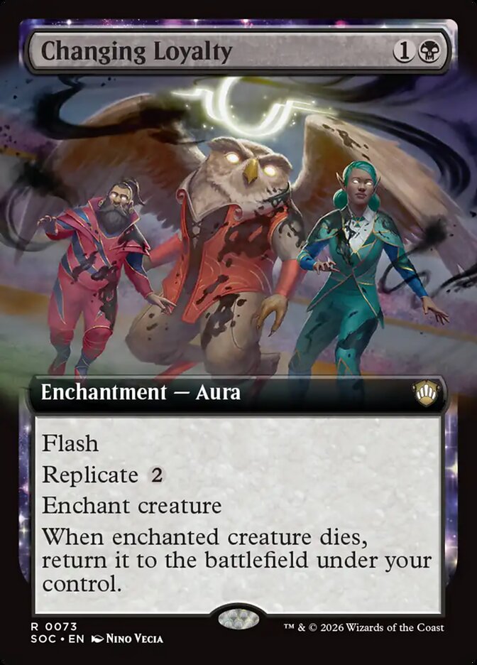 Changing Loyalty Extended Art