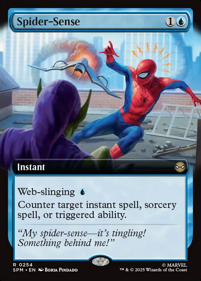 Spider-Sense Extended Art