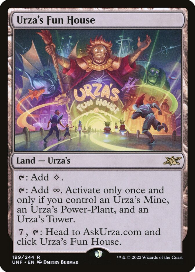 Urza's Fun House Galaxy Foil