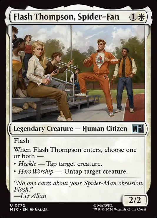 Flash Thompson, Spider-Fan Foil