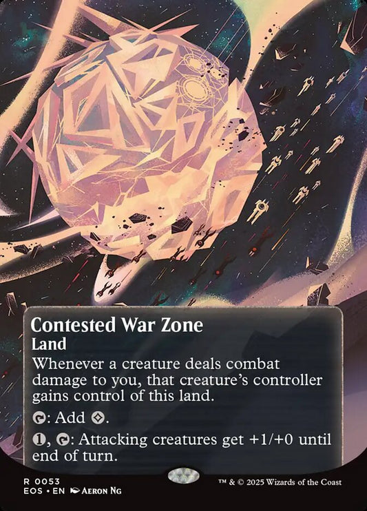 Contested War Zone Poster Stellar Sights
