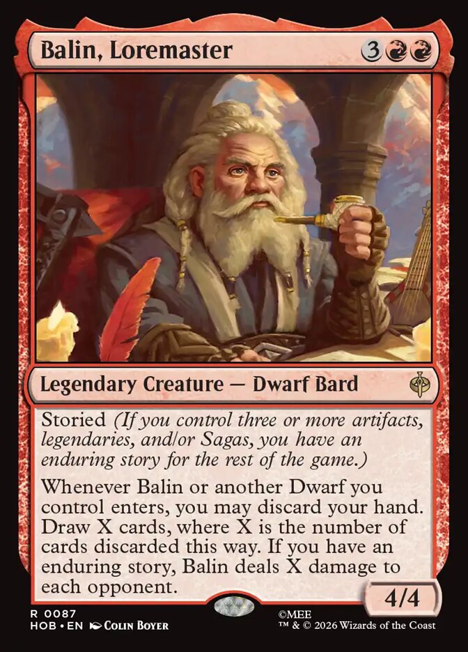 Balin, Loremaster Foil