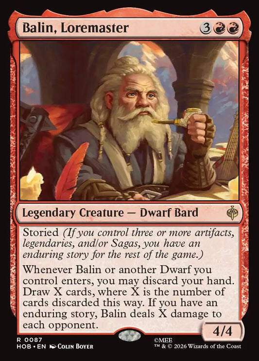 Balin, Loremaster Foil