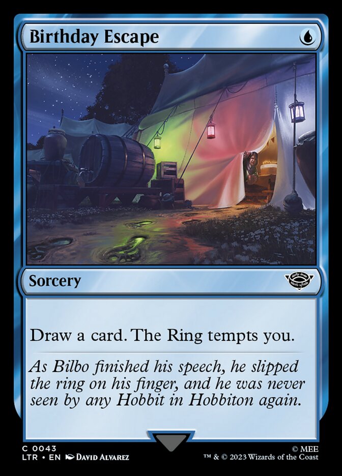 Birthday Escape Foil