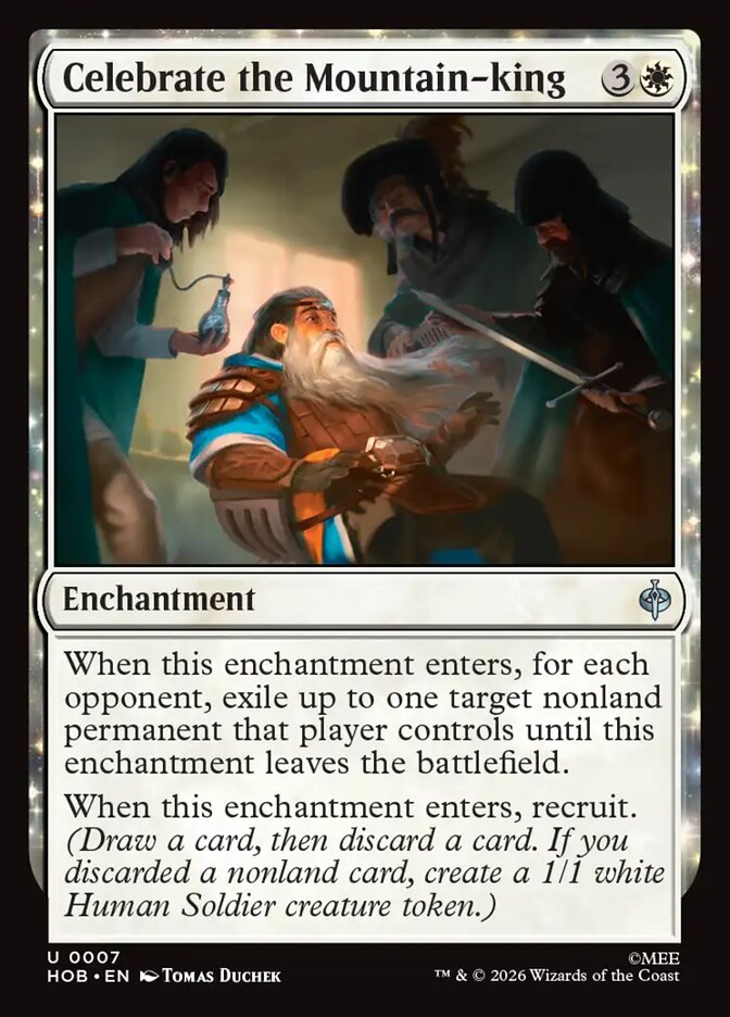 Celebrate the Mountain-king Foil